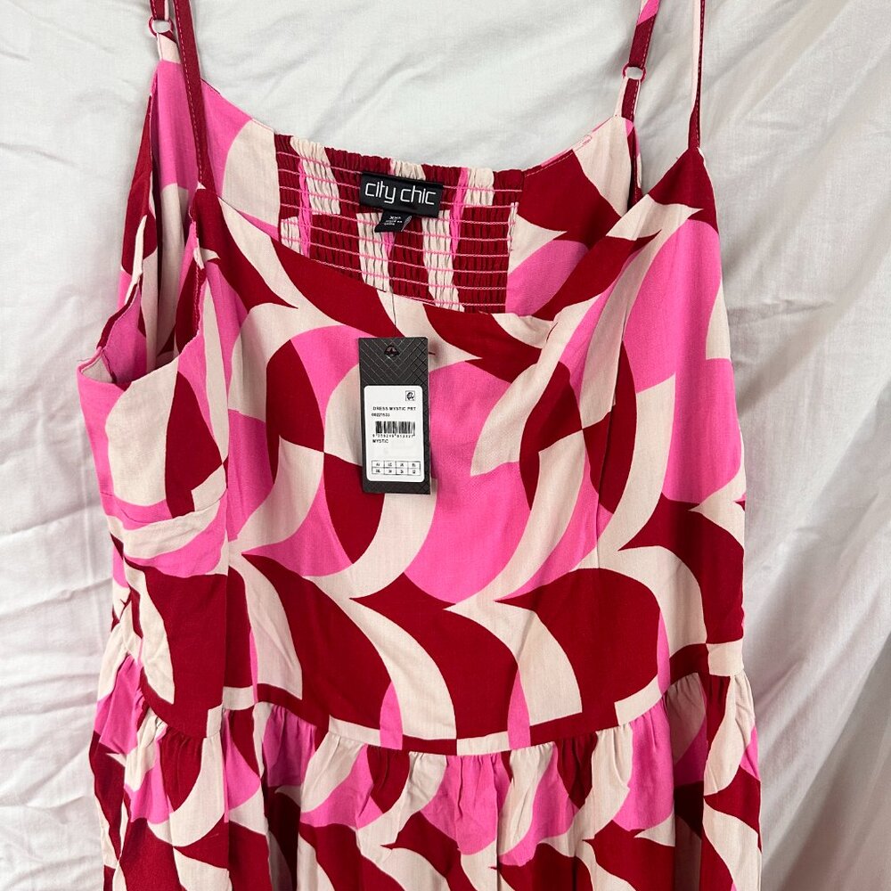 CITY CHIC Women's Mystic Print Dress - Size XXL - Picture 7 of 13
